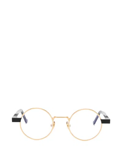 Vava Eyewear Round-frame Glasses In Gold