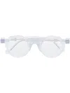 Vava Eyewear Round-frame Glasses In Neutrals