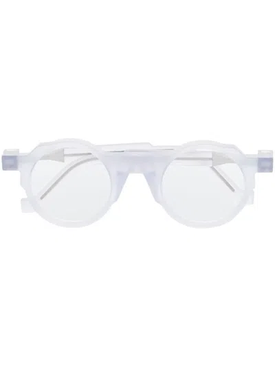Vava Eyewear Round-frame Glasses In Neutrals