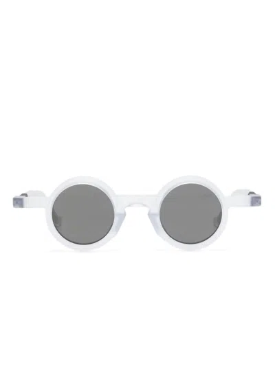 Vava Eyewear Round-frame Sunglasses In Gray