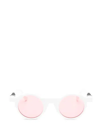 Vava Eyewear Round-frame Sunglasses In White