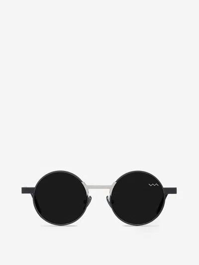 Vava Eyewear Round Sunglasses In Black