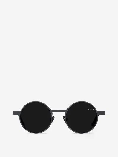 Vava Eyewear Round Sunglasses In Black