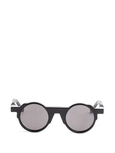 Vava Eyewear Round-frame Sunglasses In Black