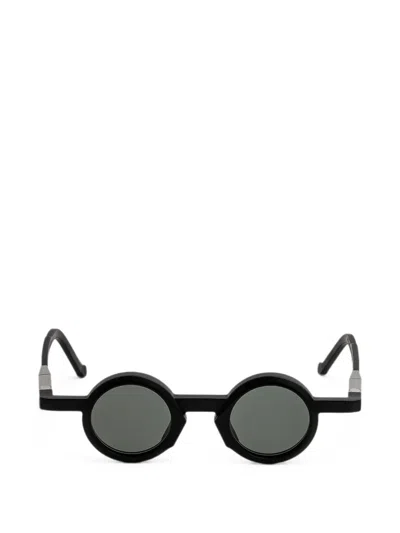 Vava Eyewear Round-frame Sunglasses In Black