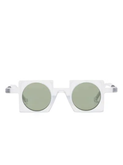 Vava Eyewear Square-frame Sunglasses In Green