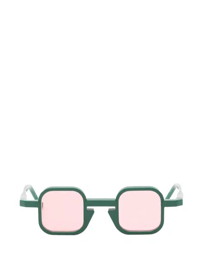 Vava Eyewear Square-frame Sunglasses In Green