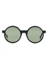 Vava Eyewear Wl0000 Sonnenbrille Mit Rundem Gestell In Black