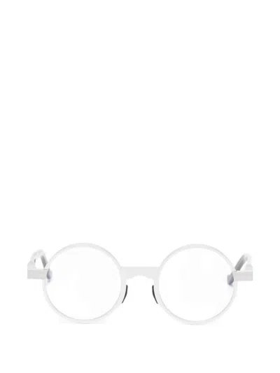 Vava Eyewear Wl0015 Round-frame Glasses In Silver