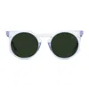 Vava Eyewear Wl0026 White Label Crystal Matte Sunglasses In Neutral