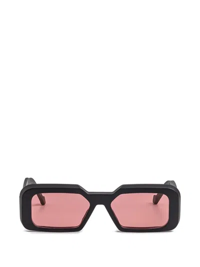 Vava Eyewear Wl0051 Rectangle-frame Sunglasses In Pink