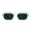 Vava Eyewear Wl0052 Cristal Matte Sunglasses In Green