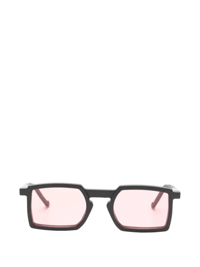 Vava Eyewear Wl0062 Geometric-frame Sunglasses In Black