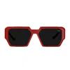 Vava Eyewear Wl0065 White Label Red Sunglasses In Red