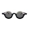 Vava Eyewear Wl0080 White Label Black/white Sunglasses In Black