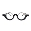 Vava Eyewear Wl0083 Black/grey Glasses In Black
