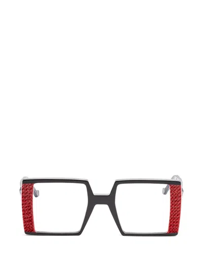 Vava Eyewear Wl0085 Square-frame Glasses In Black