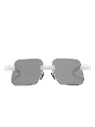 Vava Eyewear X Suzanne Ciani Geometric-frame Sunglasses In White