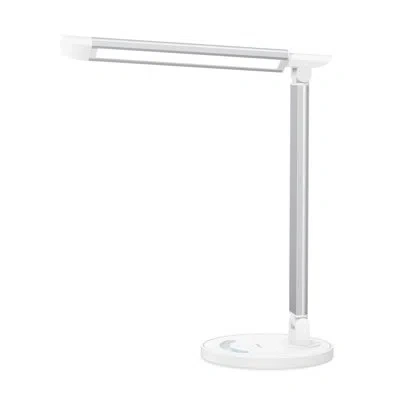 Vava Flexible Gooseneck Full Spectrum Led Floor Lamp, 4 Color Temp & 4 Brightness Dimmable Eye Care Stand In White