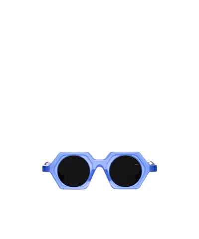 Vava Geometric-frame Sunglasses In Blue