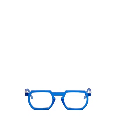 Vava Geometric Plano Glasses In Blue