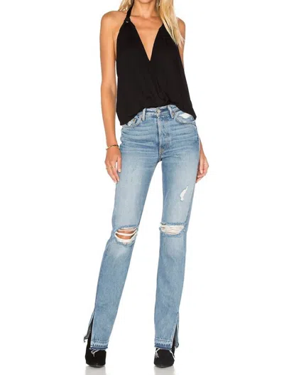 Vava Gia Halter Top In Black