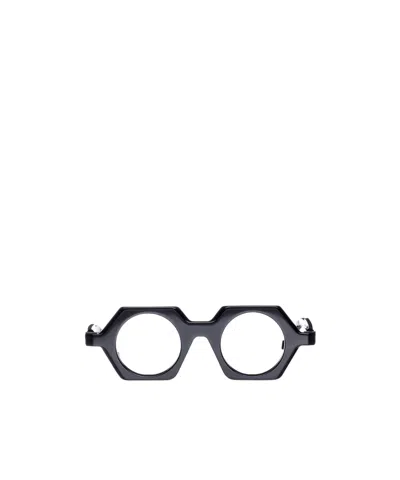 Vava Hexagonal Frame Flat Mirror In Black