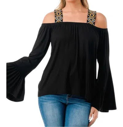 Vava Rachel Top In Black