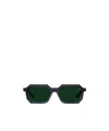 Vava Rectangular Sunglasses In Green