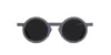 Vava Round Frame Sunglasses In Black