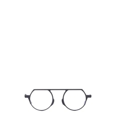 Vava Round-frame Sunglasses In Gray