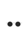 Vava Round-frame Sunglasses In White