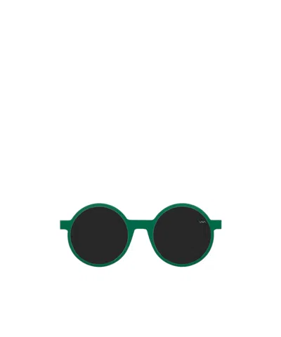Vava Round Sunglasses In Green