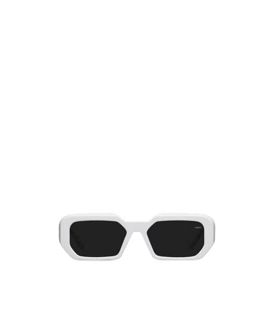 Vava Square-frame Sunglasses In Black