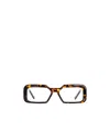 Vava Tortoiseshell-effect Square Glasses In Brown
