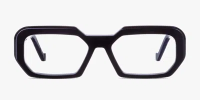 Vava Wl0050 Neri Occhiali Da Vista Neri Per Uomo (solo Montatura) In Black