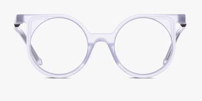 Vava Wl0057 Bianchi Occhiali Da Vista Bianchi Per Uomo (solo Montatura) In White