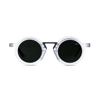 Vava Wl0058 White Label Crystal Matte Sunglasses