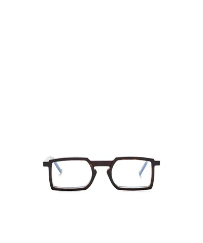 Vava Wl0062 Rectangle-shape Glasses In Brown