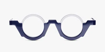 Vava Wl0083 Navy Blu Occhiali Da Vista Blu Per Uomo (solo Montatura) In Blue