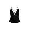 Vavi Studio Women's Black John And Yoko Top In Black
