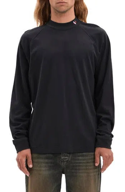 Vayder Gabriele Mock Neck Top In Caviar
