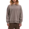 Vayder Gerardo Oversize Double Layer Wool & Cashmere Crewneck Sweater