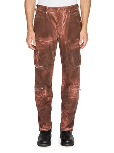 Vayder Men's Riccardo Denim Cargo Pants