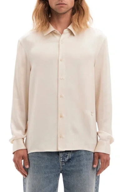 Vayder Sardinia Button-up Shirt In Fog
