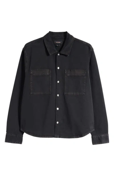 Vayder Twill Overshirt In Vinci