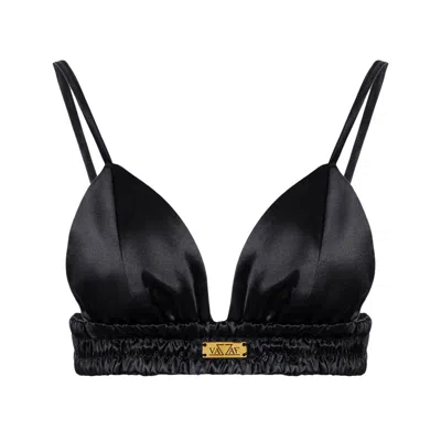 Vazaf Women's Full Moon Bra Black