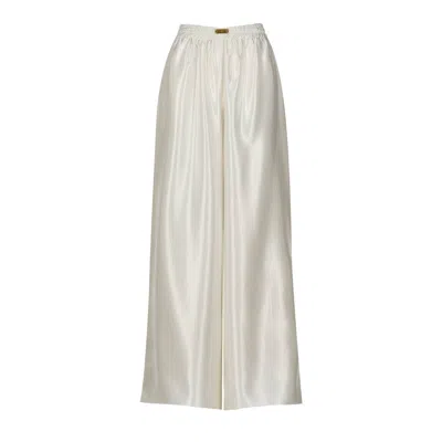 Vazaf Women's Full Moon Pants White