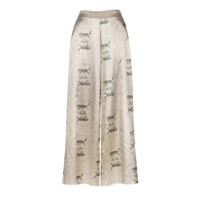 Vazaf Women's Neutrals Leopard Pants