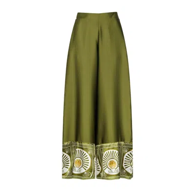 Vazaf Women's Neutrals Pants Olive In Green